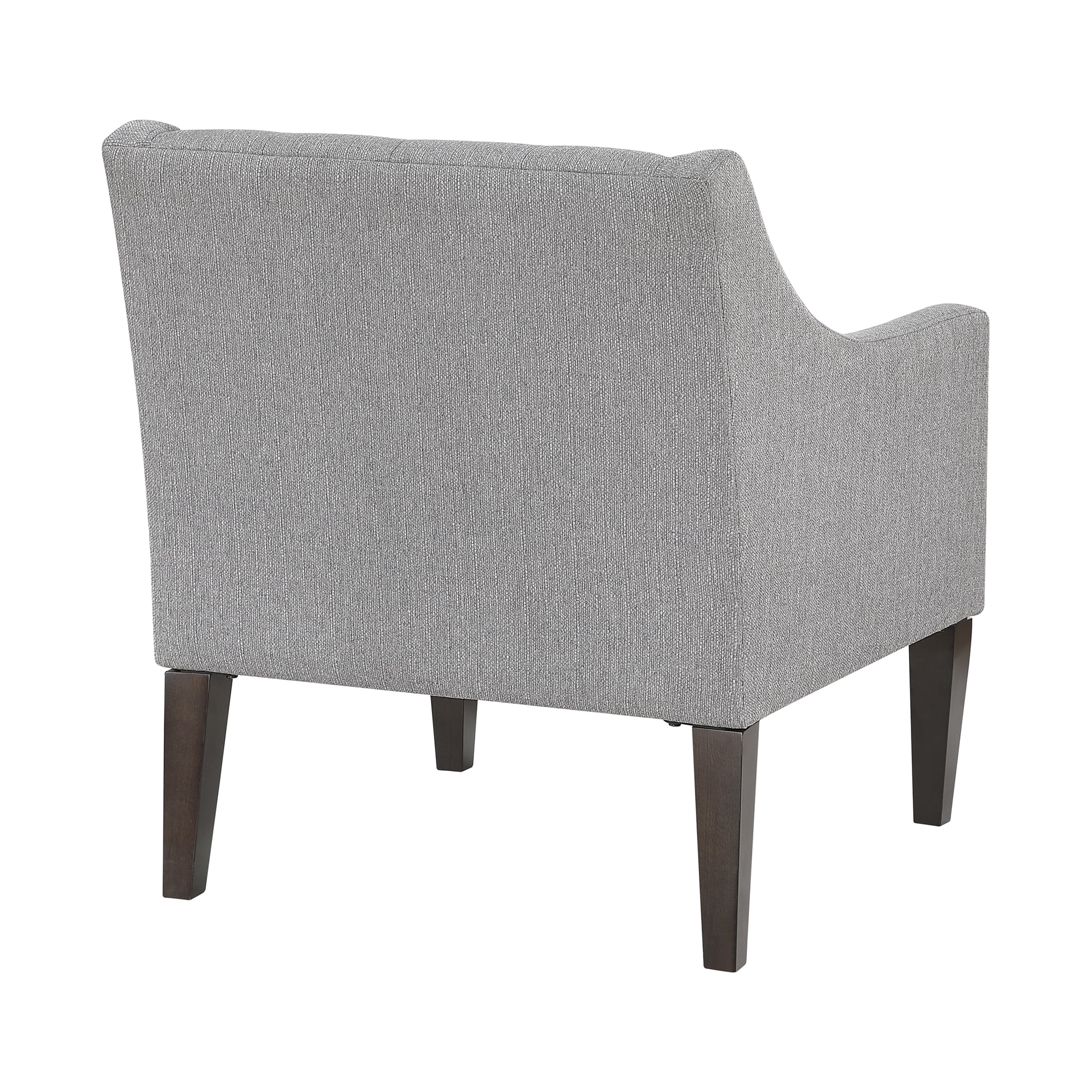 OakvillePark Solmera Textured Fabric Accent Chair, Gray