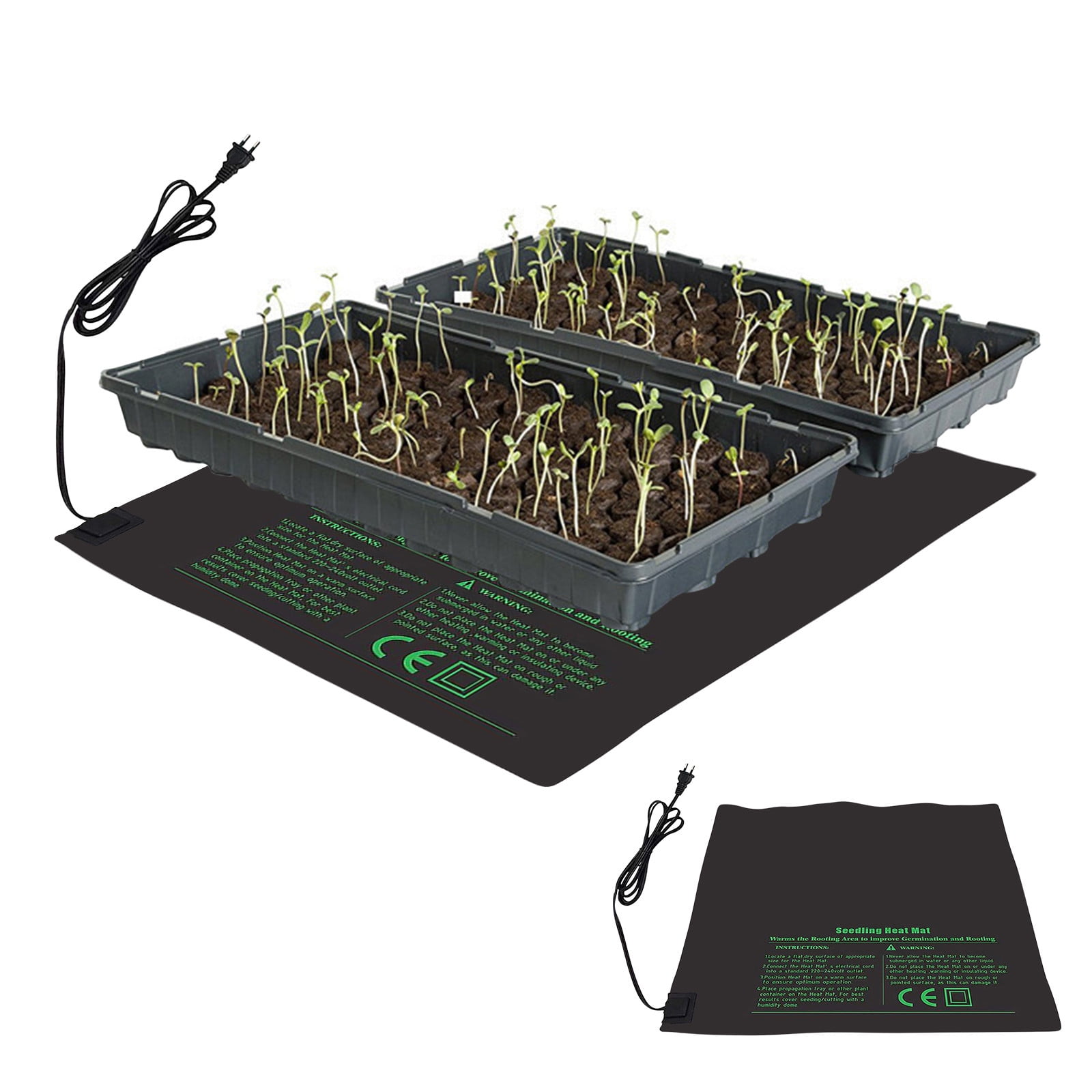ESULOMP Heating Pad, 20"x20" Plant Heating Pad Heating Pad Seed Germination And Growth Pad