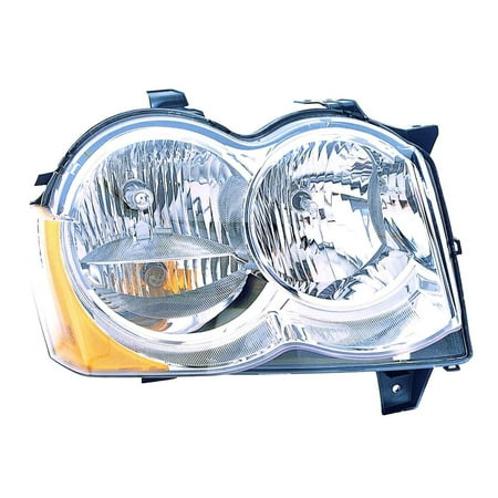 2008-2010 Jeep Grand Cherokee  Aftermarket Passenger Side Front Head Lamp Assembly 55157482AE (Best Aftermarket Jeep Headlights)