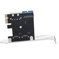 thumbnail image 3 of Connecteur USB 3.0 PCI-E PCI Express 19 Broches USB3.0 4 Broches Profil Bas, 3 of 5