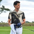 thumbnail image 3 of Bingfone Chemises POLO à Boutons pour Hommes, Chemises et T-shirts à Séchage Rapide pour l'Été, Adapté pour les Vacances et les Affaires - Très Grand, 3 of 6