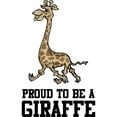 thumbnail image 3 of CafePress - Proud To Be A Giraffe Men's Light Pajamas - Men's Light Loose Fit Cotton Pajama Set, 3 of 7