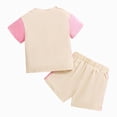 thumbnail image 7 of Kaprioy Girls Summer Outfits Toddler Baby Girl Clothes Big Sis Short Sleeve T Shirt Top and Shorts Matching Sister Summer Outfit, 7 of 7