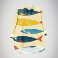 thumbnail image 5 of Women's Vintage Distressed Shirts Fish Printed Blouse with Lapel Loose Fit Button-Up Pullover Chest Pocket Long Sleeves Trendy Tunic Length Top for 2025 Autumn Casual Outfits, 5 of 5