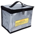 thumbnail image 4 of Battery Safe Box, Fireproof Fully Enclosed Design Battery Protective Bag Silver  for Battery Protector, 4 of 7