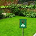 thumbnail image 3 of Rustic Look Style No Dogs Sign for Yard With Stake No Pets Allowed Sign 8X12Inch Rustproof Metal Yard Sign & Stake Kit Decorations Home Outdoor Lawn Decor, 3 of 4
