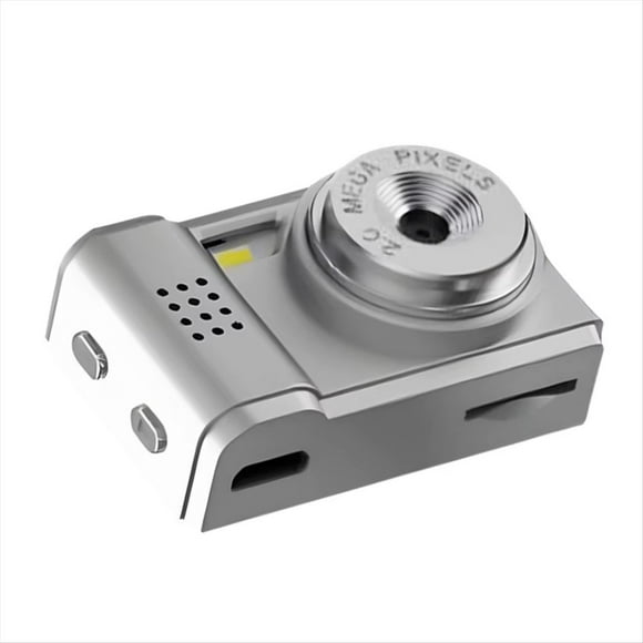 Mini Cámara con Pantalla para Interiores, Exteriores, 1080P, Portátil, Retro, Pequeña Videocámara para Principiantes