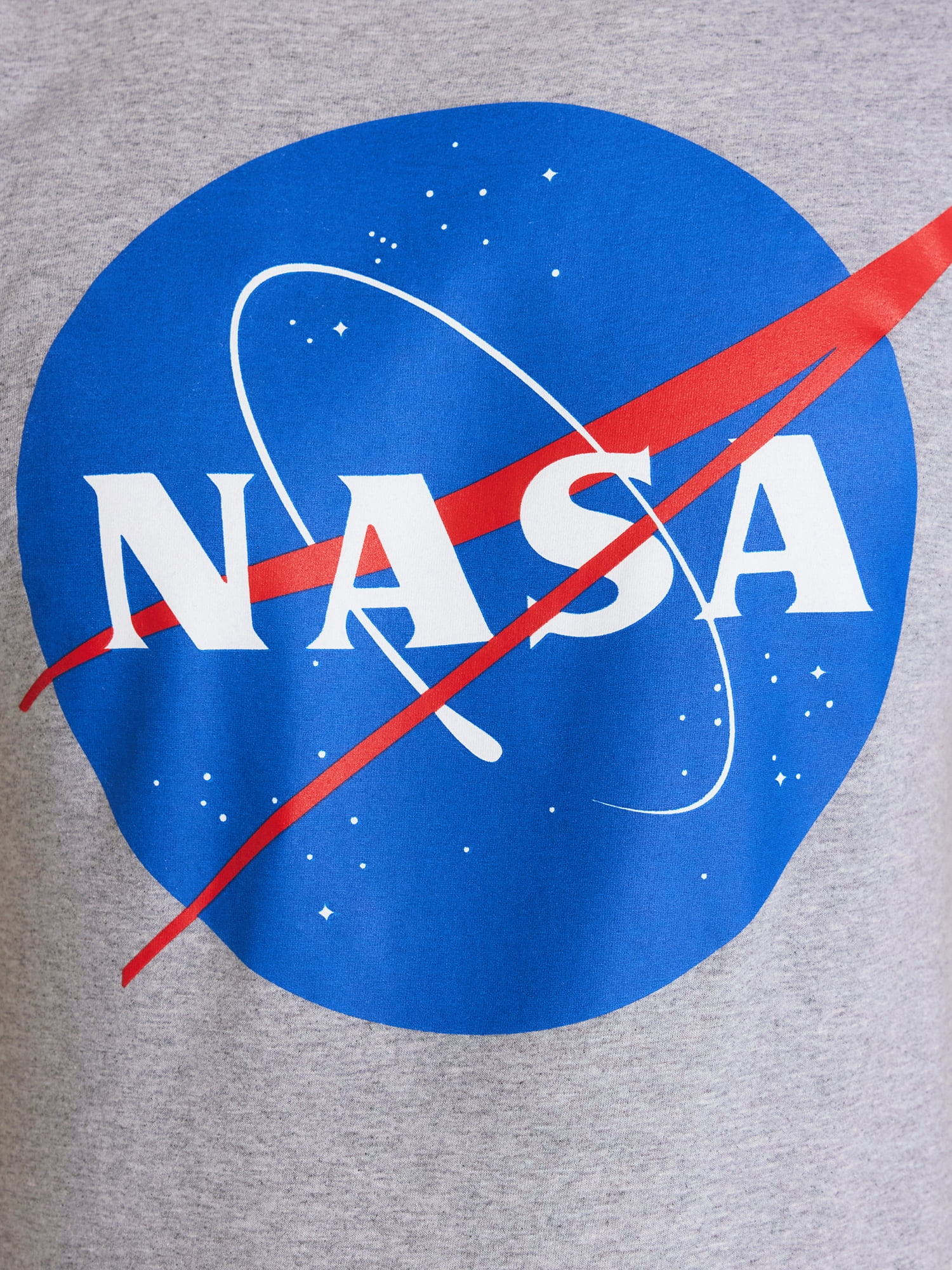 NASA Men's and Big Men's Graphic Cotton Tee with Short Sleeves, Sizes S-3XL