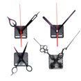 thumbnail image 1 of 3 piezas de mecanismo de movimiento de reloj de eje largo de par alto, kit de motor de reloj de cuarzo con 5 pares diferentes de repuesto de piezas de reparación de reloj DIY, 1 of 2