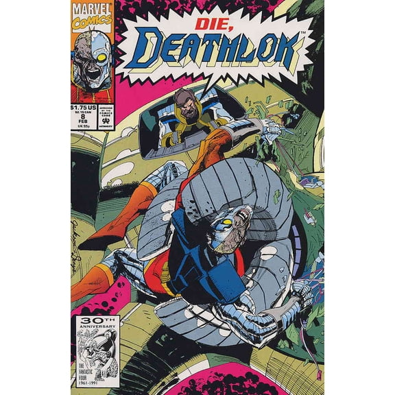 Deathlok (2nd Series) #8 VF ; Marvel Comic Book