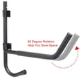 thumbnail image 3 of 2 Pieces Kayak Rack Foldable Wall Mounted Paddle Canoe Rack Wall Mount Storage Holder Hanger Outdoor Water Sports Organizing Bracket, 3 of 6