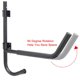 thumbnail image 4 of Soidarity Paquete de 2 estantes para Kayak, tabla de surf plegable montada en la pared, soporte para canoa de remo, colgador de 90 grados para Deportes acuáticos, 4 of 6