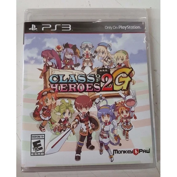 Class of Heroes 2G - PlayStation 3, Brand New