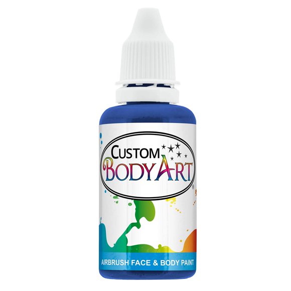 Custom Body Art 1-oz Royal Blue Water Based Airbrush Body Art & Face Paint