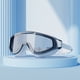 thumbnail image 4 of Gafas de Natación para Adultos - Marco Grande de Silicona, Lentes Degradadas Galvanizadas, Visión Clara Anti-Vaho, Correa Ajustable, Gafas de Natación Profesionales Unisex., 4 of 4