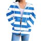 thumbnail image 2 of Puntoco Blusa de moda para mujer Tops de manga larga Sudadera con capucha y bolsillos Puntoco Puntoco-1, 2 of 5