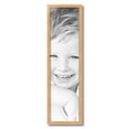 thumbnail image 2 of ArtToFrames 8" x 30" Red Oak Wood Picture Frame, 8x30 inch Brown Wood Poster Frame (WOM-4878), 2 of 7
