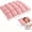 Pink, variant on Fluffy Cloud Cooling Pillow with Quilted Grid Construction(Gray)