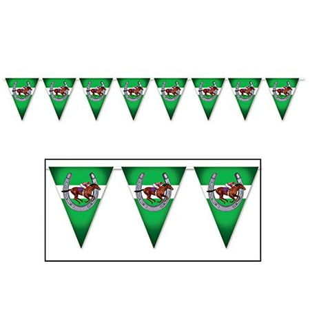 UPC 034689067863 product image for Beistle 59881 Horse Racing Pennant Banner, 11