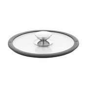 Berndes Glass 10 Inch Cookware Lid with Black Silicone Rim
