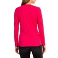 thumbnail image 2 of U.S. Polo Assn. Women's Long Sleeve V-Neck T-Shirt, Sizes XS-3XL, 2 of 3
