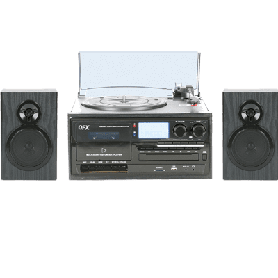 home stereo system with turntable