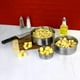 thumbnail image 3 of Set 5 recipientes de acero Inoxidable con tapa Good & Good CA97185, 3 of 9