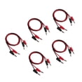 thumbnail image 1 of LOVIVER 10 x 39\\\\\\\\\\\\\\\\\\\\\\\\\\\\\\\" 4mm Stackable Banana Plug to Banana, 1 of 8