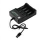 thumbnail image 4 of 2X Cargador de Batería Recargable de 4 Ranuras Li-Ion USB Cargador Rápido Inteligente para 18350 18500 18650 Batería, 4 of 5