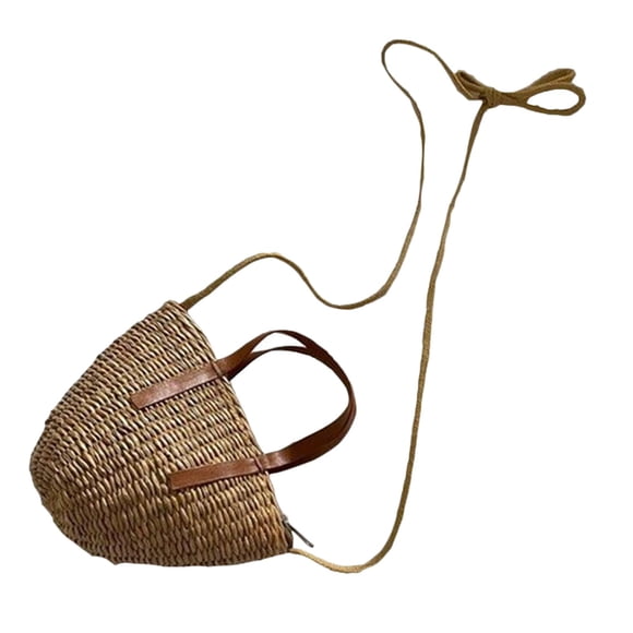 Cesta trasera pequeña para niños, de ratán tejida a mano, cesta de almacenamiento para hombros de bebé, cesta de moda, bolsas para niña Zulema canasta de almacenamiento