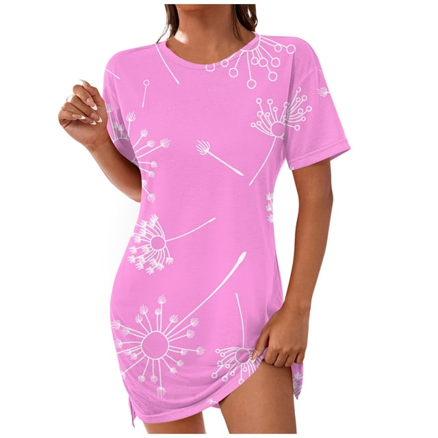 QIPOPIQ Robes pour Femmes Longues Fluides Robe à Étages Manches Courtes Imprimé Bohème Robe de Plage Robe d'Été Robe Longueur Genou Offres 2023