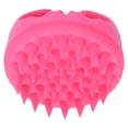 thumbnail image 4 of Masajeador multifuncional para el cuero cabelludo, cepillo de champú para masaje y limpieza anticaspa, color rosa, 4 of 14