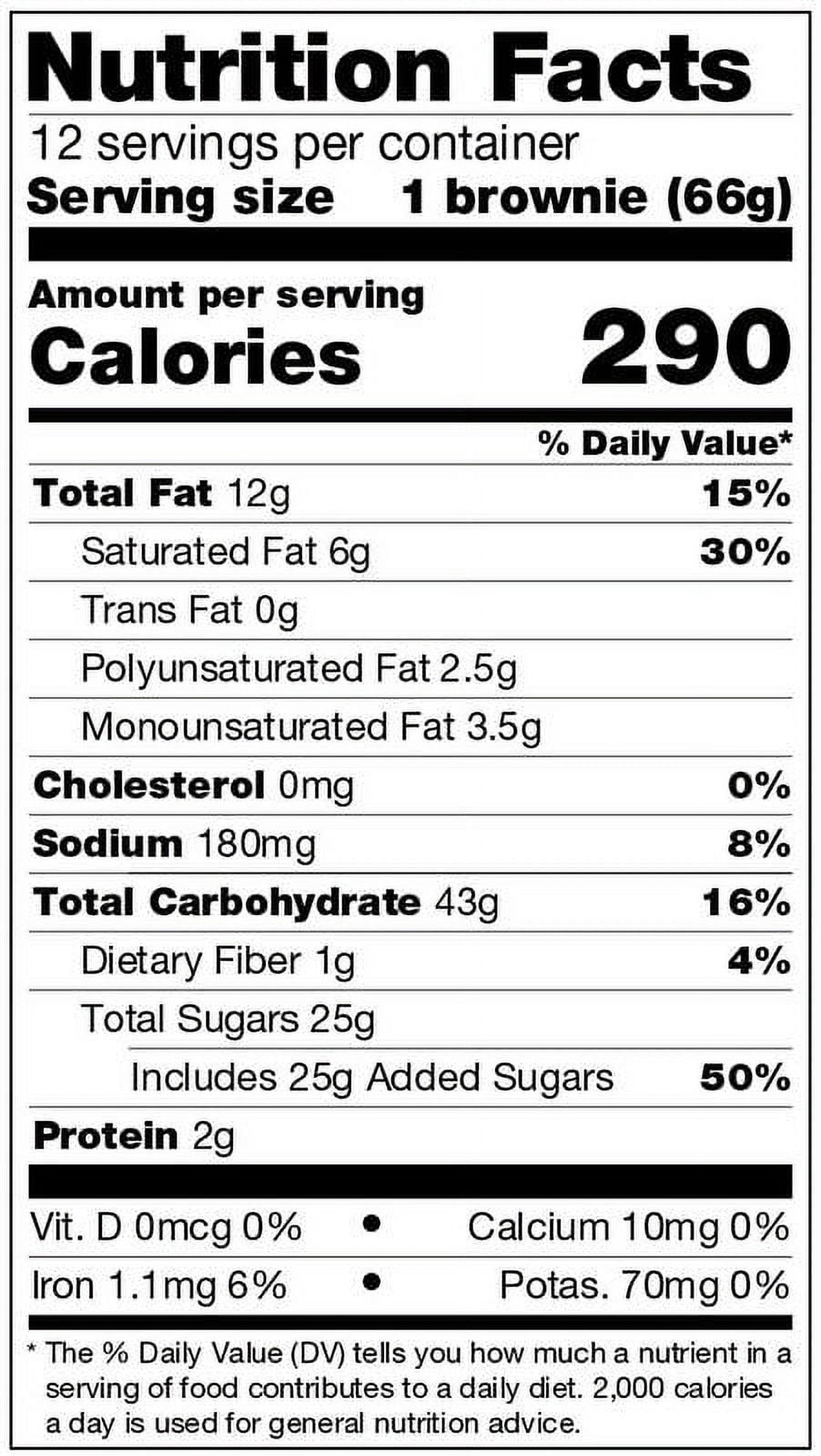 Little Debbie Big Cookies & Creme Brownies 11.98 oz (Pack of 6)