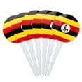 thumbnail image 1 of Uganda National Country Flag Cupcake Picks Toppers - Set of 6, 1 of 1