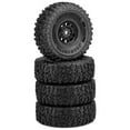 thumbnail image 2 of J Concepts JCO40223594 Landmines Compound Pre-Mounted Tire, Gold & Black, 2 of 2