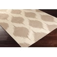 thumbnail image 2 of Mark&Day Wool Rugs, 2x3 Everton Global White/Gray Area Rug, Green Beige Carpet for Living Room, Bedroom or Kitchen (2' x 3'), 2 of 2