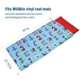 thumbnail image 3 of Wildkin Trains, Planes & Trucks Child, Toddler, Preschool, Kindergarten Rest Mat Cover in Blue for Boys, 100% Cotton, Fits Vinyl Rest Mats up to 48 inches, 3 of 8