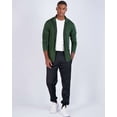 thumbnail image 5 of Real Essentials 3 Pack: Mens Dry-Fit Long Sleeve Full Zip Hoodie & Jacket- Athletic Running Jacket (Available in Big & Tall), 5 of 6