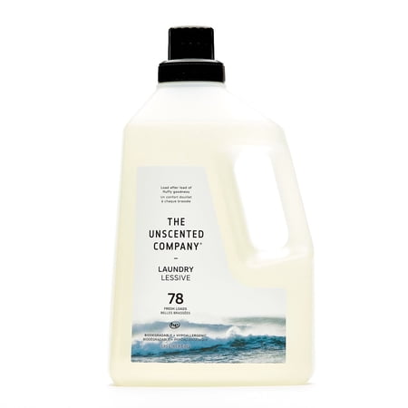 The Unscented Company Laundry Detergent Unscented 78 Fresh Loads 65.9 fl oz