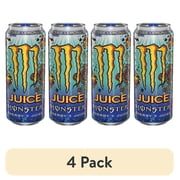(4 pack) Monster Aussie Style Lemonade, 16 fl oz Aluminum Can