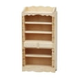 thumbnail image 2 of Kokiya 1:12 Miniature Cupboard Dollhouse Wood Cabinet Dollhouse Furniture Accessory for, 2 of 9