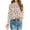 Apricot, variant on PRETTYGARDEN Women's Knit Floral Print Sweater Crewneck Long Sleeve Lightweight Pullover Sweatshirt