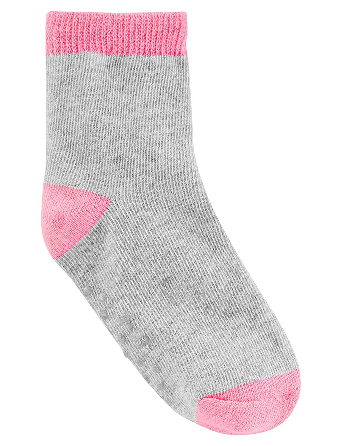 4T/5T Pink/Gray/White Simple Joys by Carters Baby Girls Toddler 12-Pack Socks