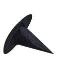 thumbnail image 1 of Taian 2pcs Sombrero de Halloween Sombrero de mago de tela Oxford negro Accesorios de maquillaje Sombrero de bruja de Harry Potter Sombrero de bruja (Código l + código s), 1 of 2
