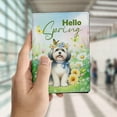 thumbnail image 4 of Havanese Hello Spring Time Flower Floral Nature Travel Passport Wallet Havanese Dog Lover Gifts Idea PU Leather Passport Holder Cover - 02031, 4 of 5