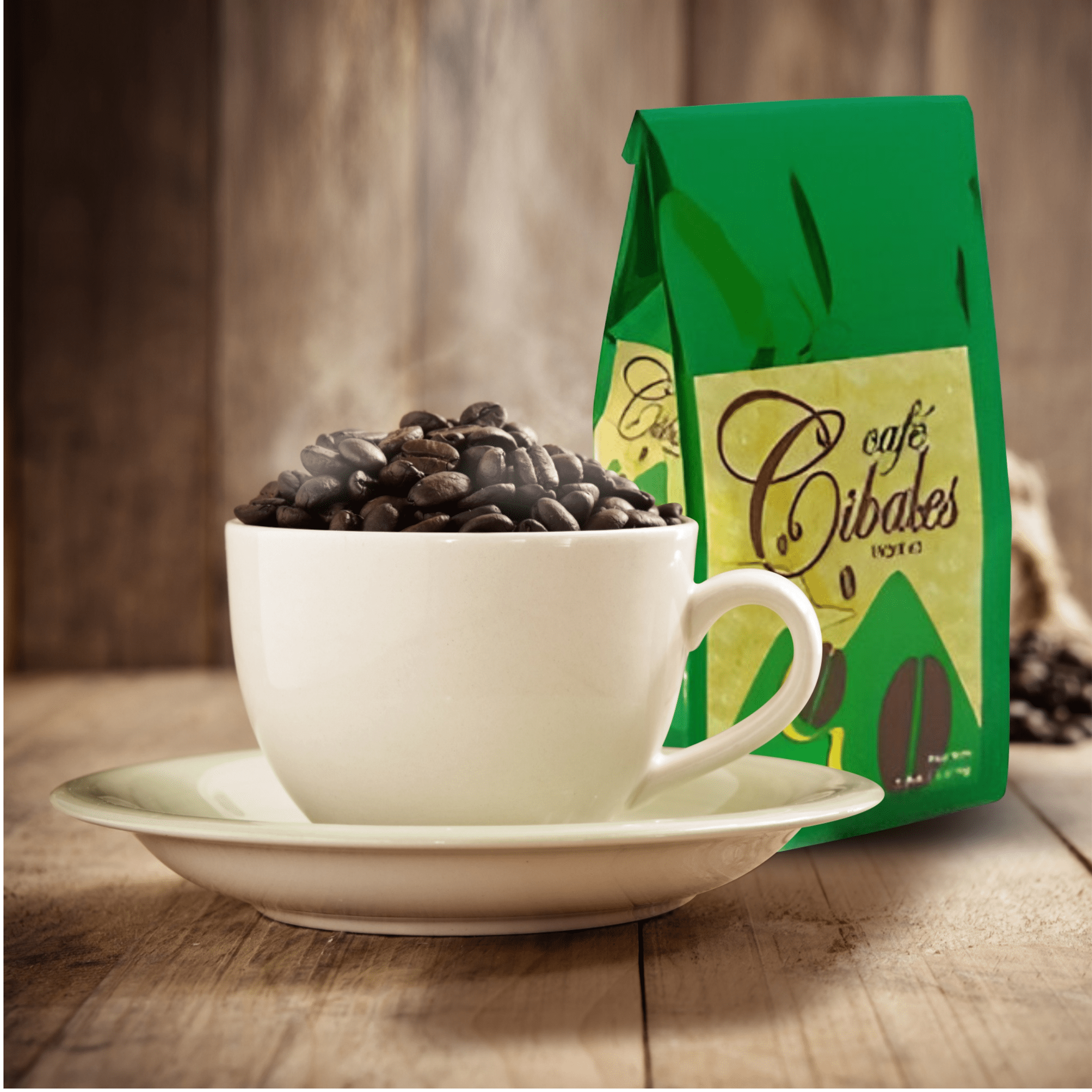 Café Cibales, "El Verde" Ground Coffee, 14 oz