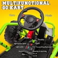 ICEELF 24V Electric Go Kart for Kids Age 6+, Dual 200W Motors Drift ...