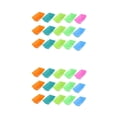 thumbnail image 1 of Ounissouiy Moldes para pasteles, tazas para magdalenas, Mousse, galletas, postres, hornear, Fondant Flexible, utensilios de cocina, utensilios Color aleatorio 15PCS 2piezas, 1 of 6