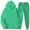 A30829-Mint Green, variant on LISTHA Mens Casual Two Piece Plain Sweatsuits Loose Hoodie Sweatshirt Stretchy Sweatpants Set Fall Basic Matching Tracksuit Outfit Blue L