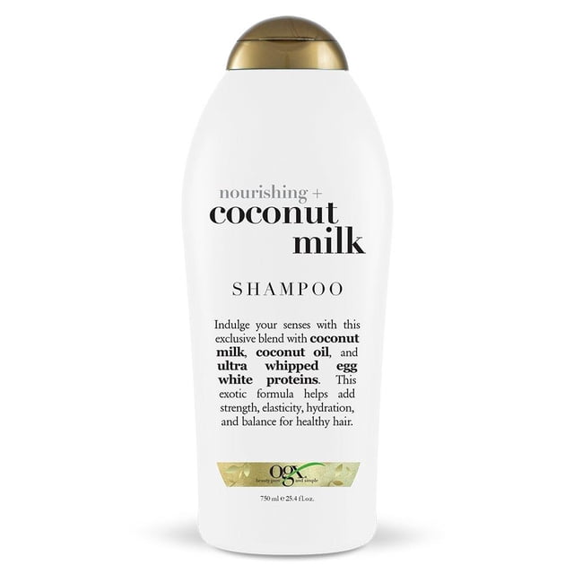 OGX Shampooing Nourrissant + Lait de Coco, Shampooing de 25,4 Onces - Format Salon